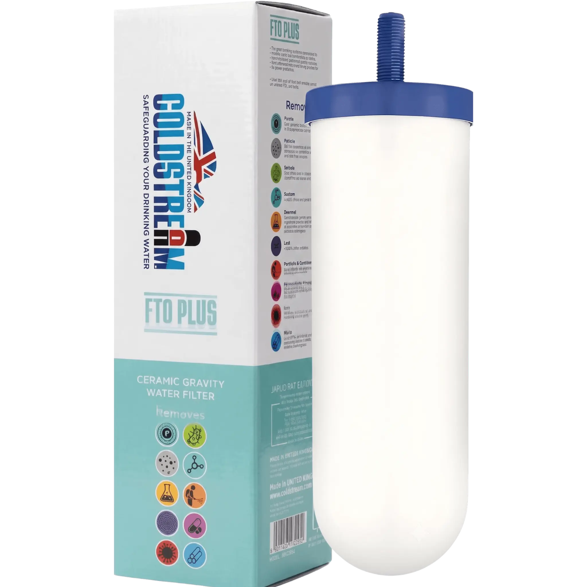 Filtro Coldstream FTO+ para sistemas de gravedad