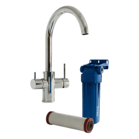 Pure Filters Classic Tap - Kit de filtración bajo fregadero con grifo de 2 vías